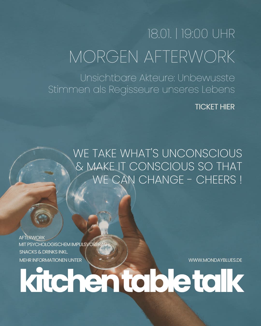 Einladung zum Afterwork-Event